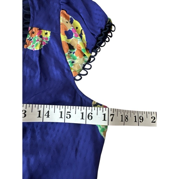 Maeve Anthropologie Dress Womens‎ Size 0 Small 100% Silk Midi Soft Summer Resort - Picture 6 of 8